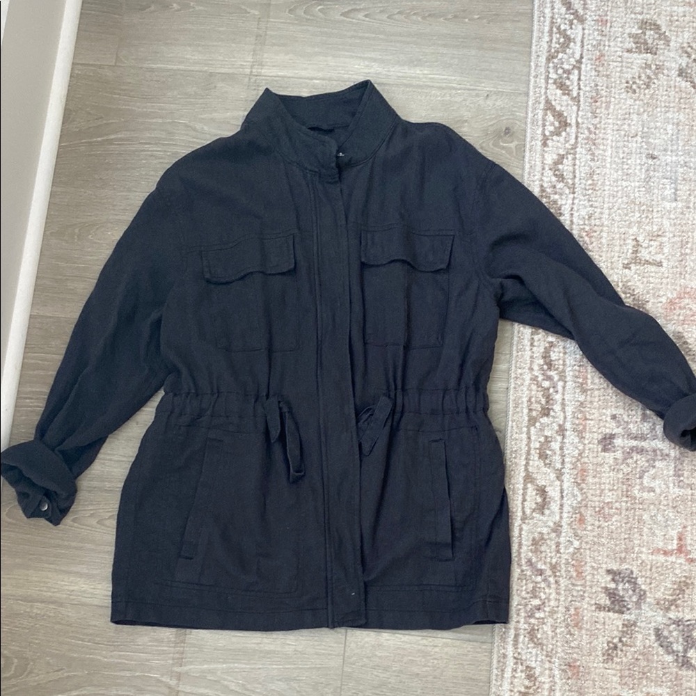 Old Navy Women's Black Utility Jacket